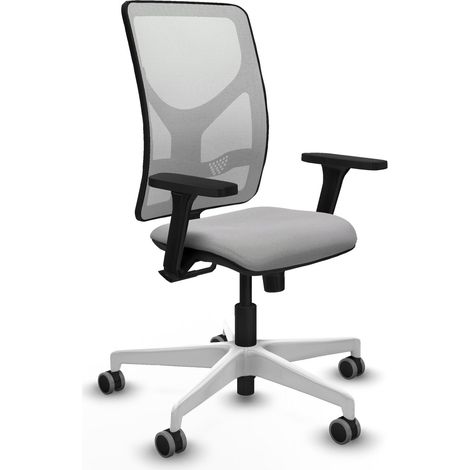 Sedia da ufficio piqueras y crespo Motilla bianco tessuto rete (1/2)