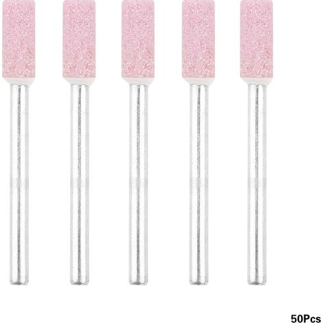 Ortviai Embouts de polissage céramique cylindriques pour outil rotatif – 50 pièces, taille 3×5 mm (1/5)