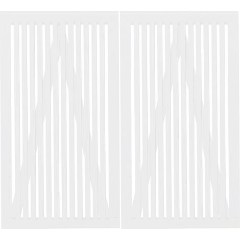 Plus Doppeltor Sendai 200 x 180 cm RAL 9010 Weiß