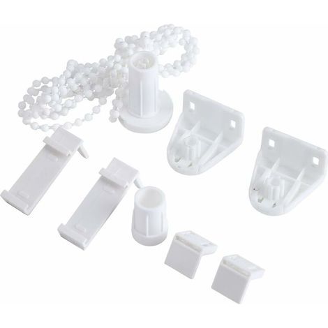Ensemble Embrayage Chaîne de Store Enrouleur Perle Ajustable pour Store Rideau Voilage Tube 17mm Kit d'accessoires Support de Roue d'embrayage poulie latérale kit de réparation De Haute qualité (1/5)