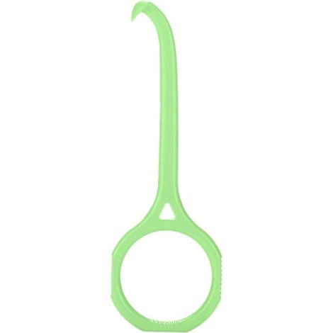 Set mit herausnehmbaren und praktischen Werkzeugen zum Entfernen unsichtbarer kieferorthopädischer Aligner aus transparentem Kunststoff.
