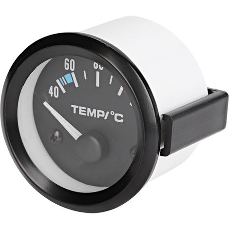Compteur d'eau General Motors 2 pouces (52 mm), 40120 °C, thermomètre, instrument standard avec capteurs automobiles (1/5)