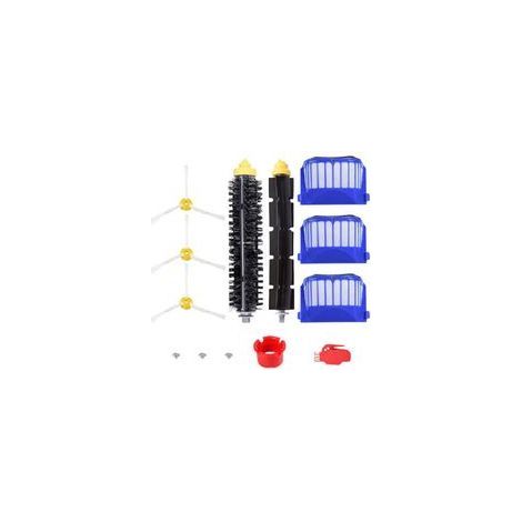 Roomba 600 Series Bürstenset - 10-teiliges Zubehörset für Saugroboter (Seitenbürsten, Filter, Cerda-Bürsten usw.). (1/5)