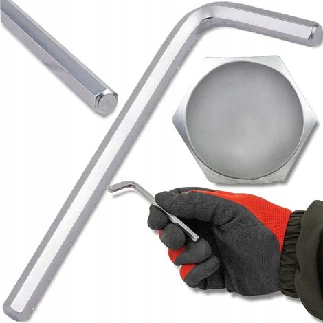 Clé Allen JCB HEX CRV 6 mm 6 pans type L