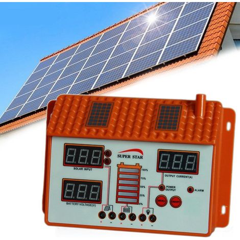 Régulateur De Charge Pour Panneau Solaire 12-24 V 50 60 A (1/5)