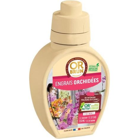FERTILIZZANTE OR BRUN per Orchidee 250 ml (1/2)
