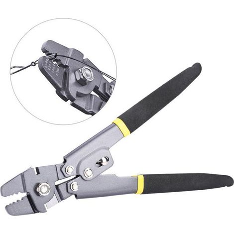 Swager - Outil à Crimper pour Câbles - Acier Inoxydable - Pour Installation Électrique et Réseaux - 1 Pièce (1/5)