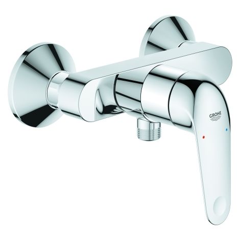 EH-Brausebatterie Euroeco 327401 Wandmontage eigensicher chrom (1/4)
