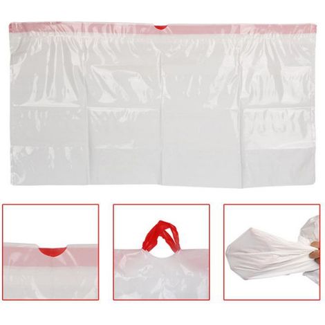 La litière de chat de toilette de chat a épaissi et collectable le - - sac à ordures de litière de chat 91 48cm boîte (1/4)