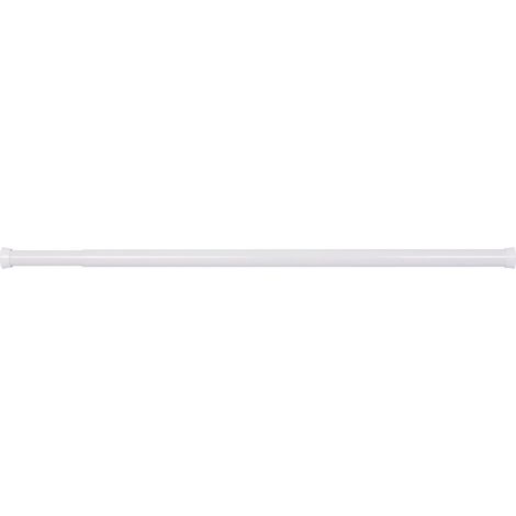 Barre droite blanc - extensible - 700 à 1000 mm - diamètre 28 mm - Bossini