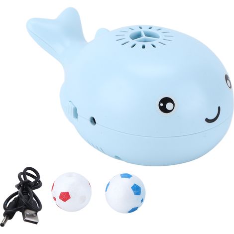 Jouet de Baleine pour le Bain, Mignon et Portable avec Charge USB, Ballon Flottant pour Enfants, Cadeau Bleu (1/5)
