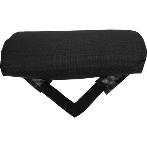 Coussin Rembourré Amovible pour Fauteuil Inclinable avec Sangle Élastique Appui-tête Confortable pour Chaise Longue de Jardin et Transat Bain de Soleil (1/5)