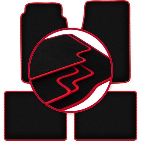 CARLUX-RED Autofußmatten für: Jeep Grand Cherokee XJ Offroad (1992-1998) (1/5)
