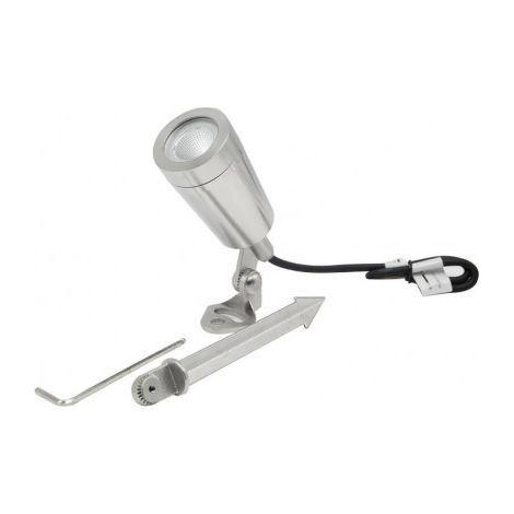 Proiettore esterno be-led gu10 ip66 acciaio inox