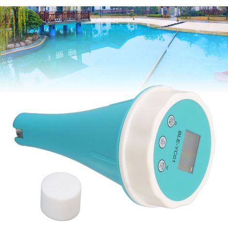 Restchlormonitor für Schwimmbäder mit Bluetooth-Verbindung zu einer App, 6-in-1-Detektor für pH/ORP/EC/TDS/CL, geeignet für Trinkwasser, Schwimmbäder, Hydrokultur und Aquarien. (1/5)