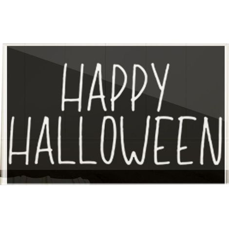 Ornement En Acrylique Halloween - Peinture Décorative Motif Festif - Pour Bureau Et Salon - Taille 11.5x19cm (1/5)