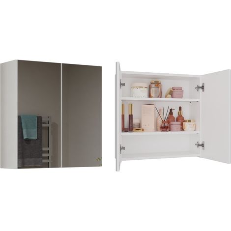 Palo da bagno Pola 2DL, BIANCO (1/5)