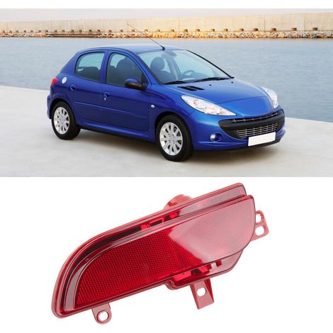 Phare antibrouillard arrière droit haute température pour Peugeot 206+ 6350HA 2009-2012