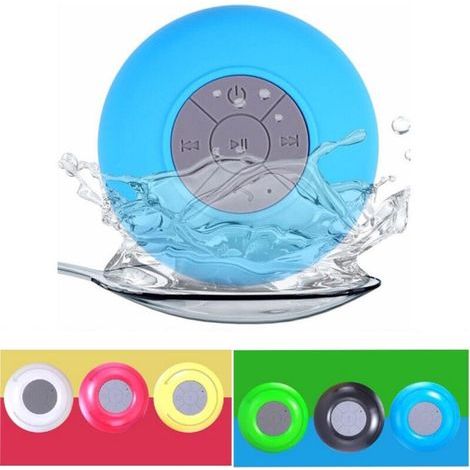 Enceinte Radio étanche Pour La Douche Avec Ventouse Bluetooth (1/2)