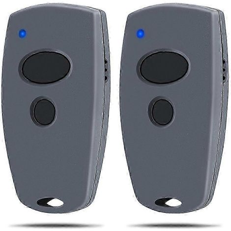 Lot de 2 télécommandes de porte de garage compatibles avec les ouvre-portes de garage numériques Marantec 302, 304, 382, 394, 392, 313 et 433,92 MHz (multibit). WHBYV (1/4)