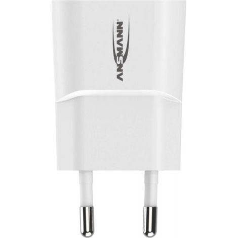 ANSMANN Caricatore USB a 1 porta 5W - Caricatore USB con controllo di carica intelligente per smartphone, tablet, GoPro, lettori di eBook, ecc. (1/4)