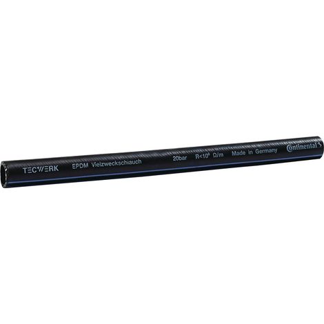 TECWERK EPDM Industrie- u.Vielzweckschlauch L.40m ID 13mm AD 20mm TECWERK