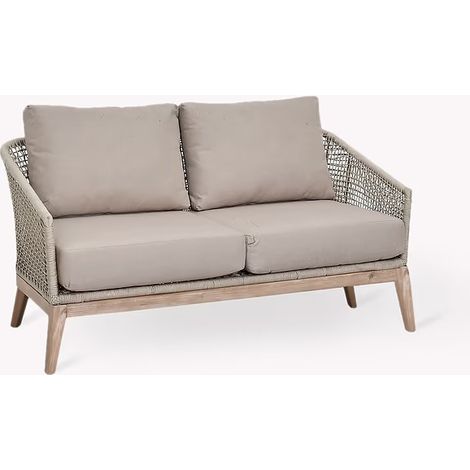 Garden Trading Lynton Wooden 2 Seater Sofa Furniture Chair Outdoor Indoor