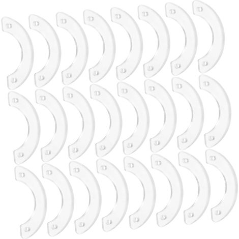 50pièces Butées De Tiroir Guide De Tiroir De Rechange Pour Commode Butées De Montage Inférieur Guide De (1/5)
