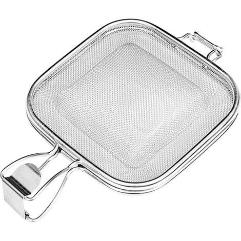 Brotzange aus Edelstahl für Backofen, Brot- und Sandwichbackwerkzeug – silber