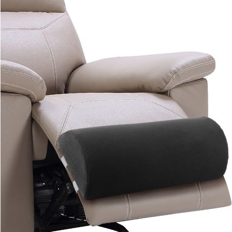 Coussin de soutien ergonomique demi-cylindre, en mousse haute densité, multi-usages pour pieds, genoux et dos.gris (1/5)