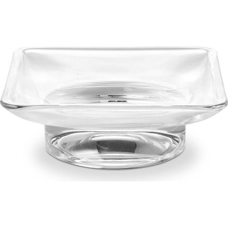 Inda - Porte-savon Divo, Logic en verre clair