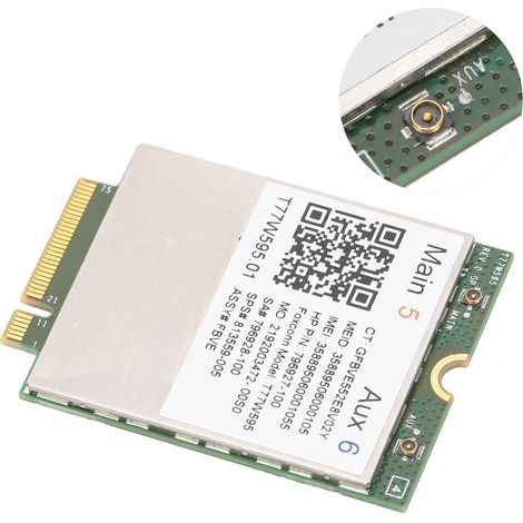 4G LTE M.2 Modem für HP LT 4120 Snapdragon X5 - WWAN-Netzwerkkarte WLAN-Modul (1/5)