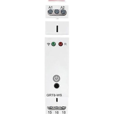 Relais de commande horaire WiFi pour interrupteur, compatible avec la télécommande domotique, 16 A AC/DC 110-240 V, protection contre les fuites de courant (1/5)