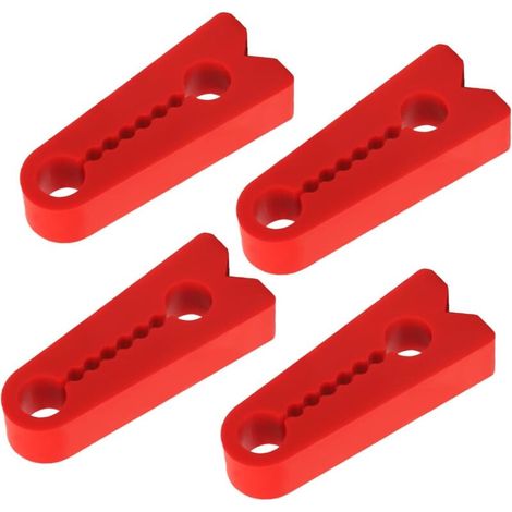 4-Piece Door and Window Seals - Protective Cover for Car Door Lock Noise-Reducing and Shock-Absorbing Silicone – Universal Car Door Damper for Sedans (1/5)
