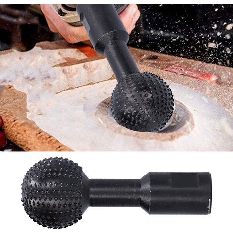 Cabezal de rectificado esférico para metal, fresa de bola y herramienta de tallado para amoladora angular de 14 mm. (1/5)