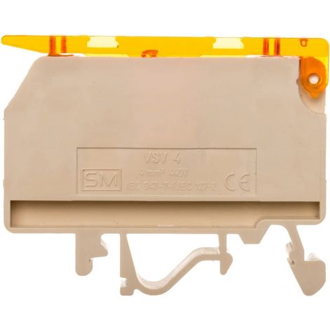 Sicherungsschienenverbinder 4mm2 6,3A G 5x20mm VSV 4 003901360