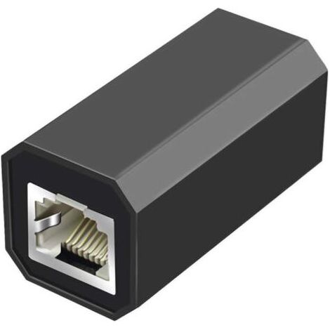 Coupleur RJ45 Ethernet Adaptateur, RJ45 Femelle vers Femelle Extension de Câble Ethernet Reliée à Un Adaptateur (1/5)