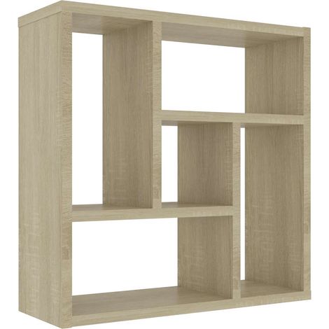 vidaXL Scaffale Parete Rovere Sonoma 45x16x45 cm Legno