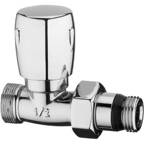VALVOLA D'ARREDO DIRITTA CROMO 3/8&quot
