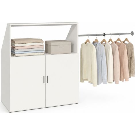 Armario de madera con techos inclinados, Dacho M 90x100x50 - VCM (1/2)
