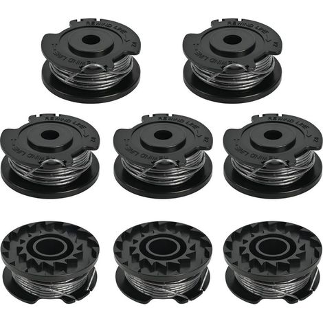 Bobine Fil Coupe Bordure pour Bosch EasyGrassCut Rotofil, 8 Bobines, Fil Débroussailleuse (1/5)