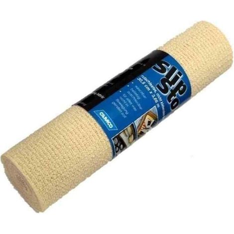 Tapis antidérapant beige pour caravane et camping-car (1/4)