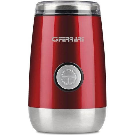 G3 Ferrari G20076 Cafexpress Macinacaffe' in Acciaio Inossidabile 50g 150W con Coperchio di Sicurezza colore Nero