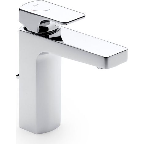 Mitigeur lavabo L90 avec vidage automatique tirette - Chromé - Roca - A5A3E01C00 (1/2)