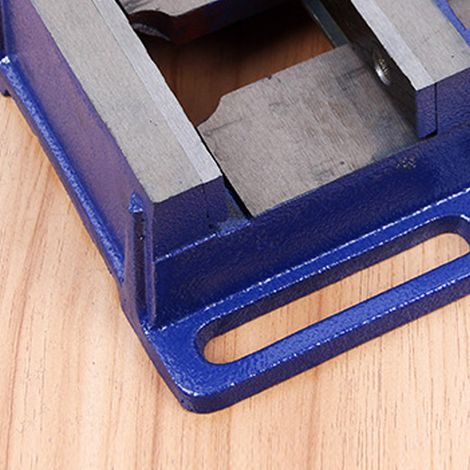 Étau de fraiseuse américain 3/4 pouce, pince de perçage, étau d'établi bois 3 pouces bleu, modèle simple exclusif Asie du Sud-Est (1/5)