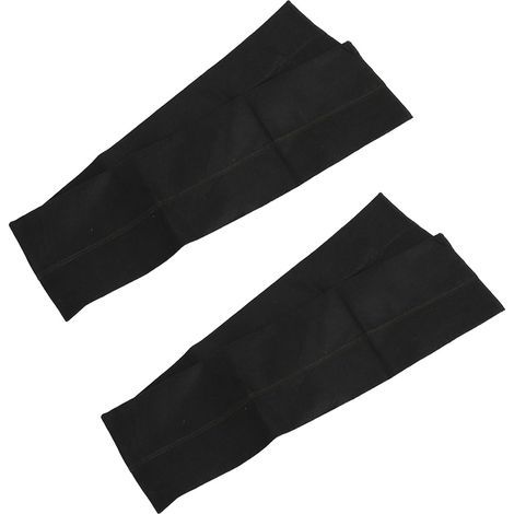 Lot de 2 sacs de protection anti-inondation activés par l'eau, double couche, en résine absorbante non tissée, de 1,5 m (5 pi), pour porte de maison, garage ou sous-sol (20 x 150 po). (1/5)