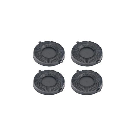 Accesorio SOS Juego de cuatro filtros de carbón tipo 48 AMC037 original 235X30 mm Campana extractora 484000008783, 480122101262 ELECTROLUX