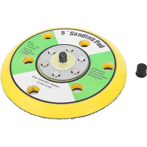 5-Zoll-Rundschleiferhalter, Polierpad-Stützteller, 6-Loch-Universal-Poliermaschinenablage