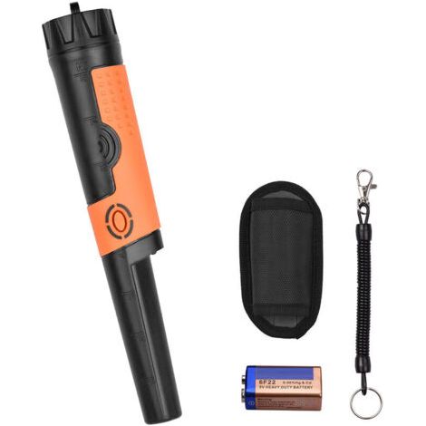 Détecteur de métaux Yuclam Détecteur de métaux Pinpointer IP68 Entièrement étanche Pointeur de poche Baguette Baguette Détecteurs de trésor Détecteurs de chasse avec sonnerie commutable Vibration Bonu (1/5)
