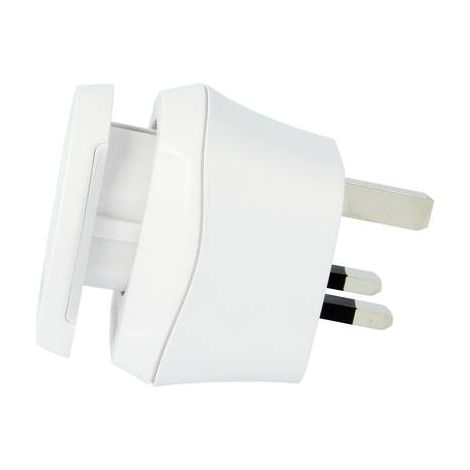 SKROSS  1.500231  ADAPTADOR DE VIAJE ENCHUFE INGLÉS COMBO EUROPA TO UK Y WORLD TO EUROPE